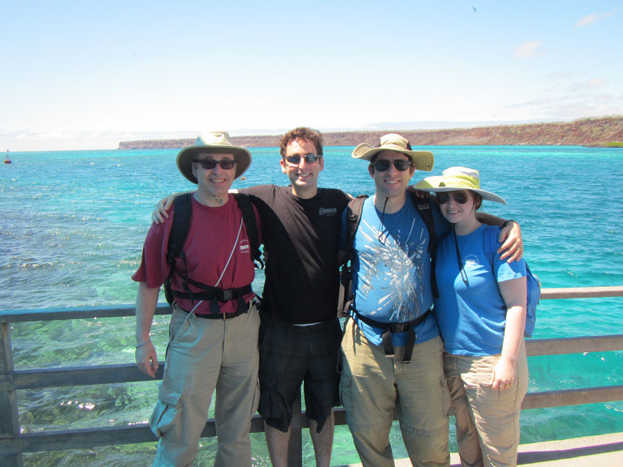 The  Weisses in the Galapagos